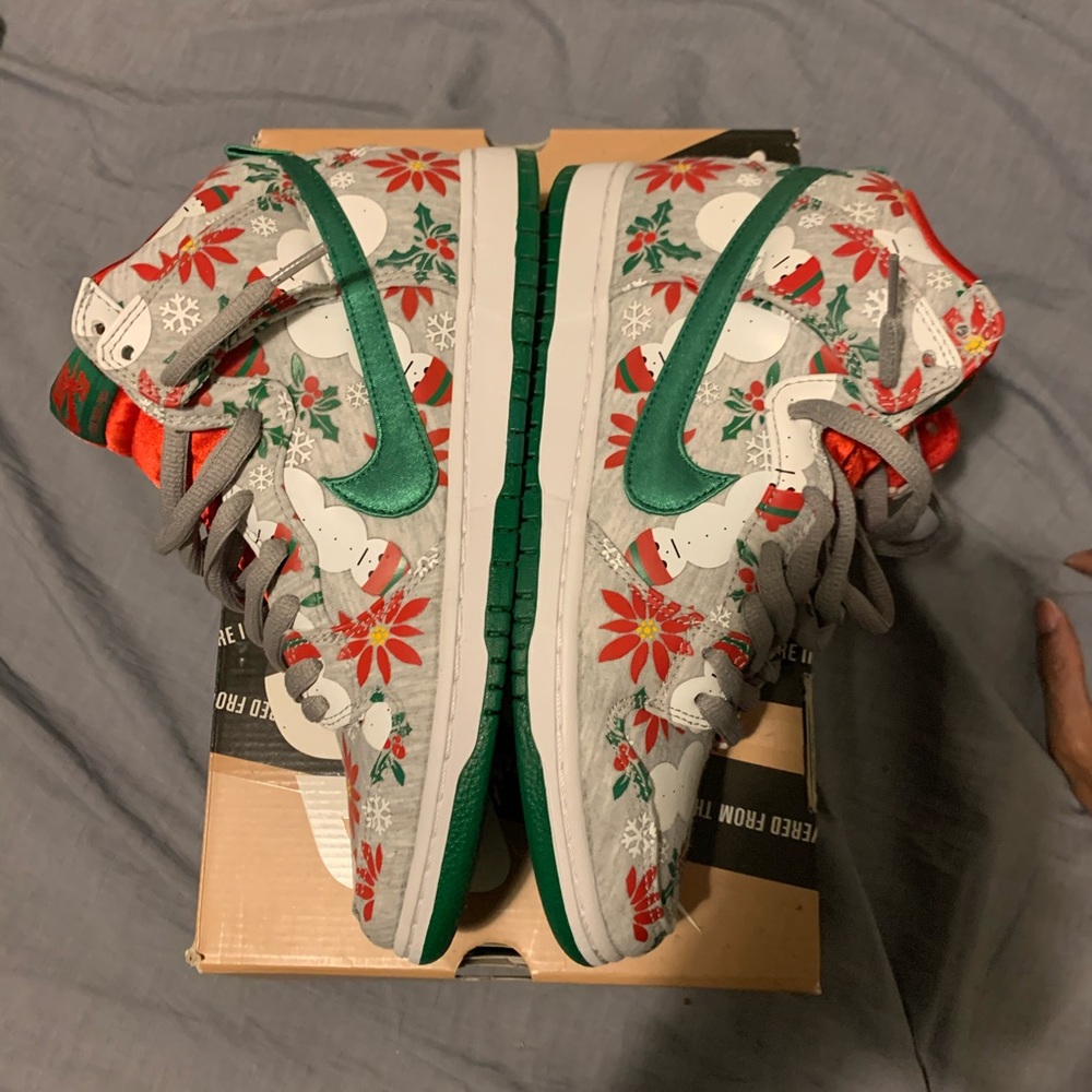Nike SB Dunk High Concept “Ugly Christmas Sweater”